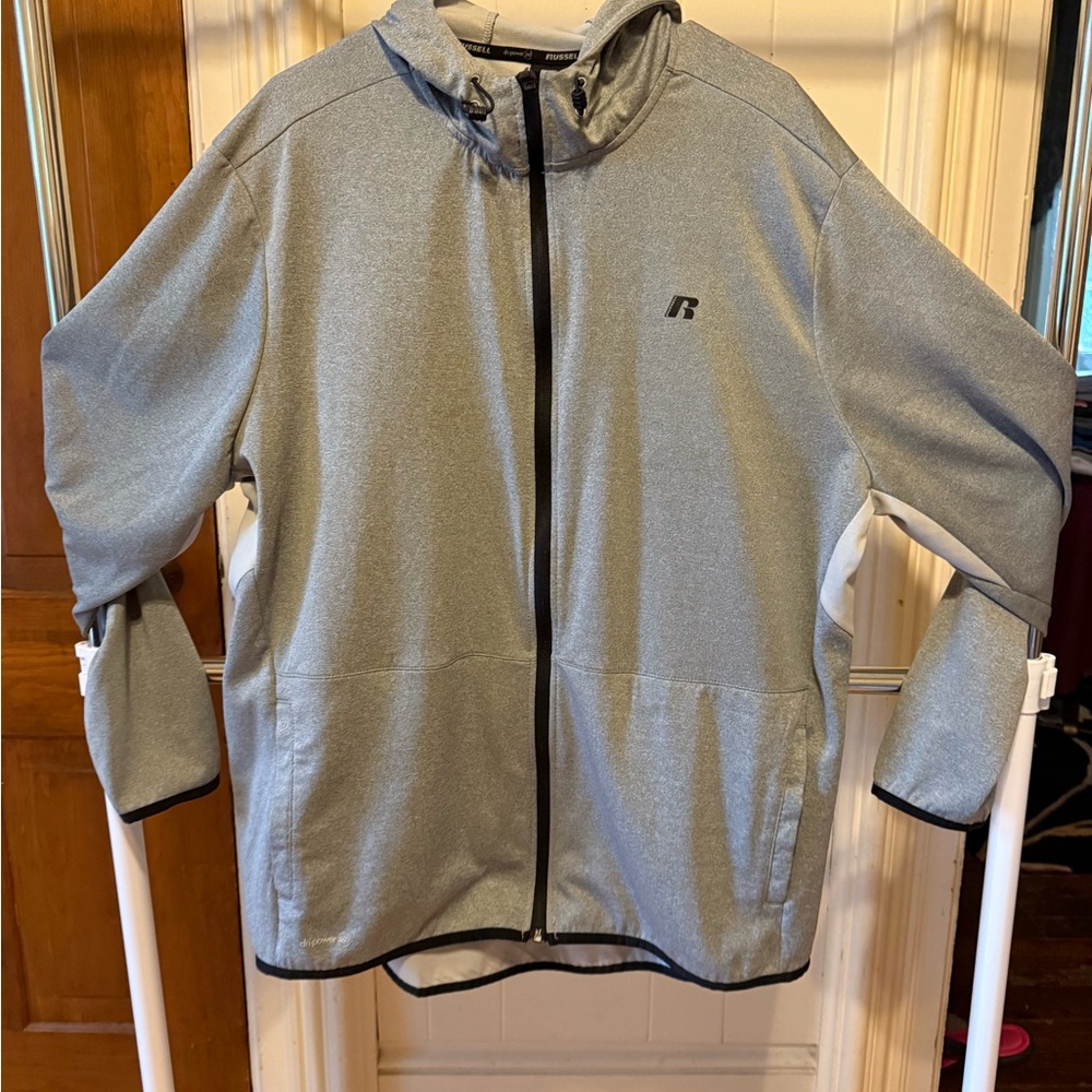 Russell Athletic Gray Sweatshirt With Dri-Power